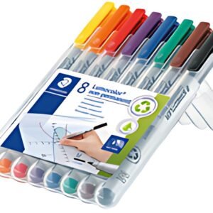 STAEDTLER Marqueur non permanent 315M Lumocolor, étui de 8