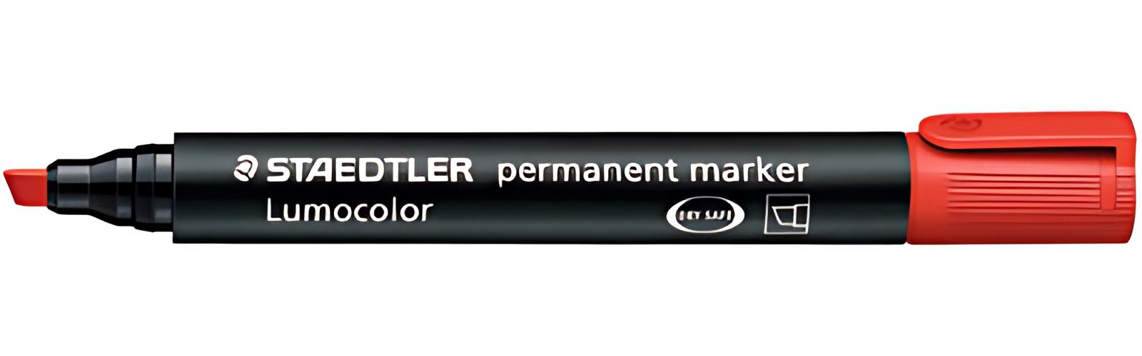 STAEDTLER Marqueur permanent 350 Lumocolor, rouge