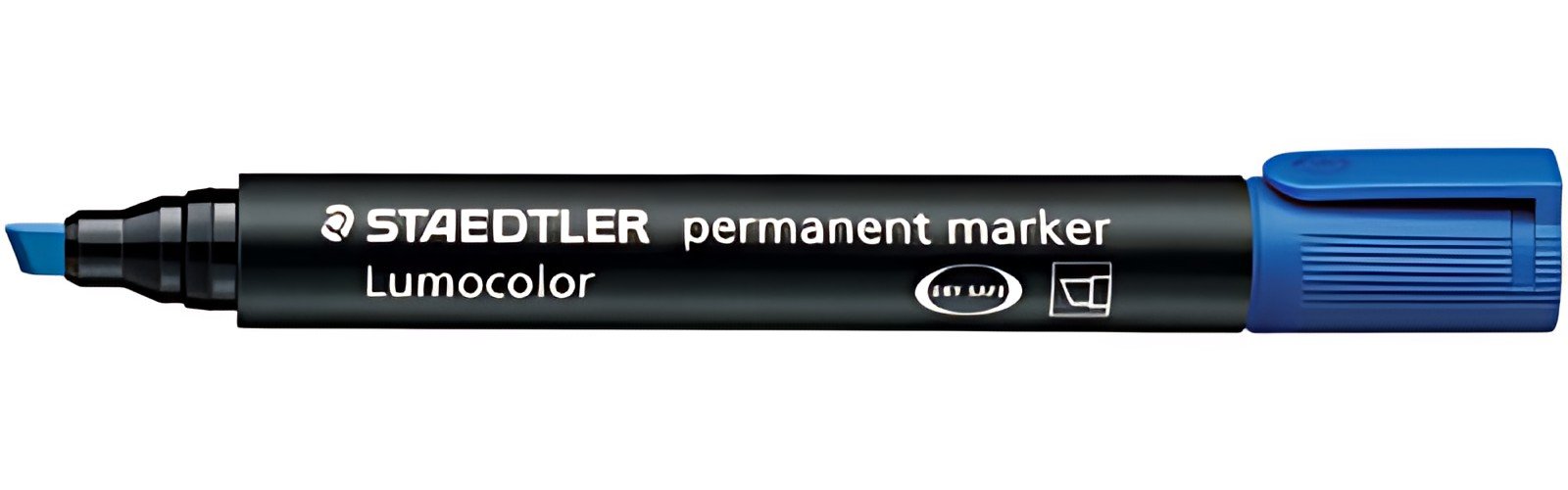 STAEDTLER Marqueur permanent 350 Lumocolor, bleu