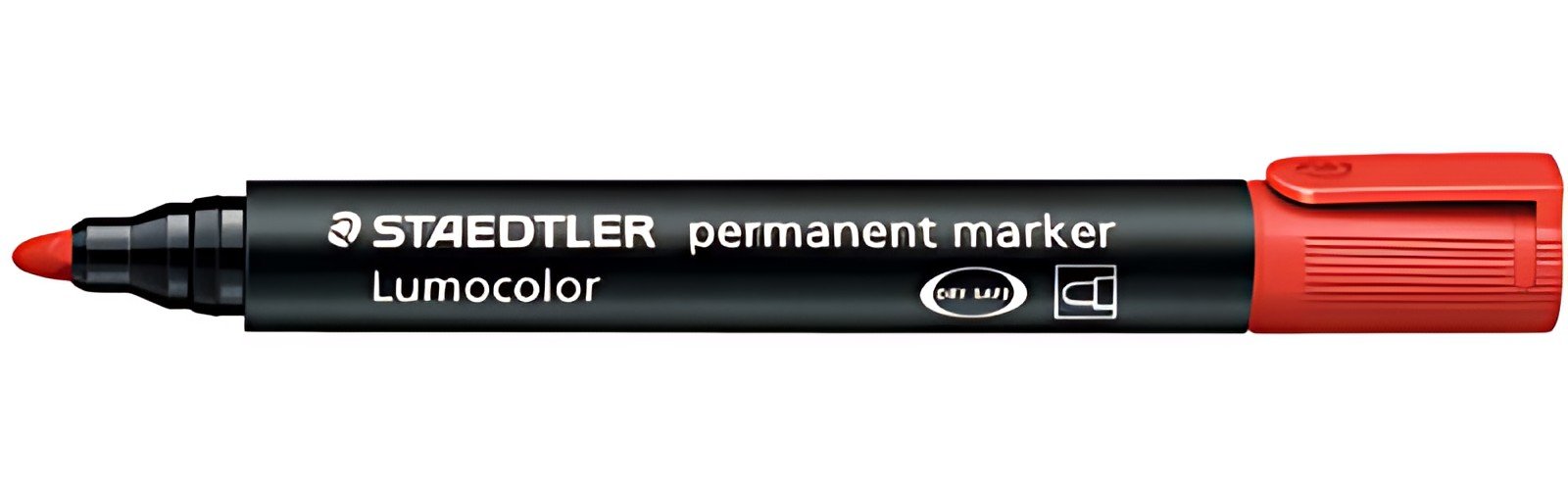 STAEDTLER Marqueur permanent 352 Lumocolor, rouge