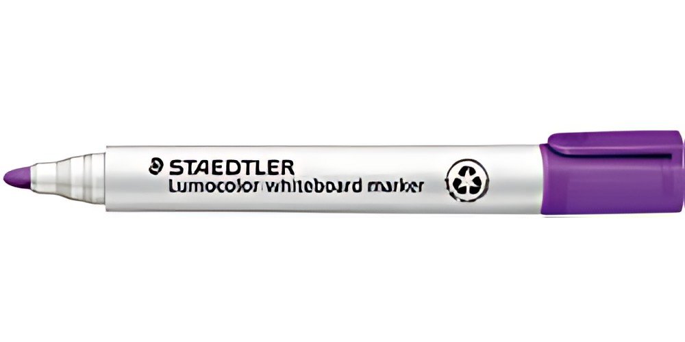 STAEDTLER Marqueur pour tableau blanc 351 Lumocolor, violet
