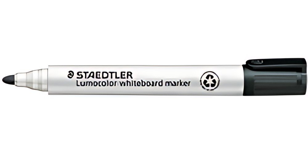 STAEDTLER Marqueur pour tableau blanc 351 Lumocolor, noir
