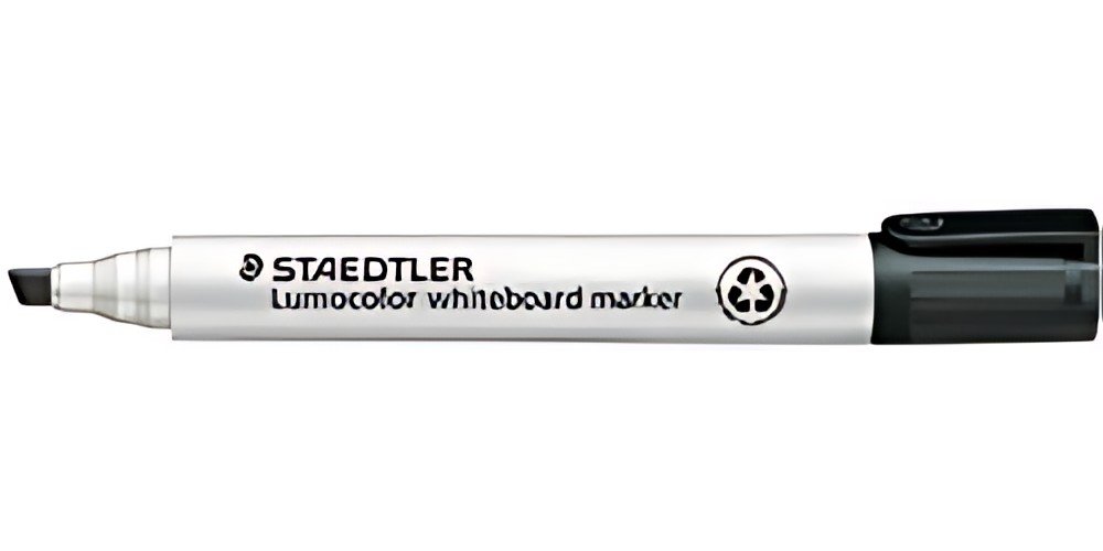 STAEDTLER Marqueur pour tableau blanc 351B Lumocolor, noir