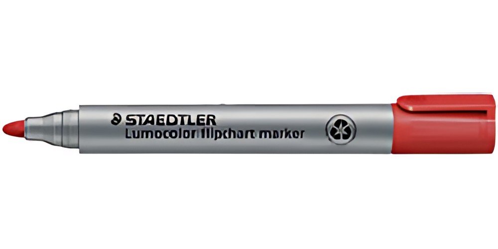 STAEDTLER Marqueur de conférence Lumocolor 356, rouge