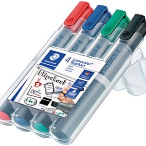 STAEDTLER Marqueur de conférence 356B Lumocolor, étui de 4