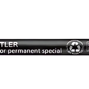 STAEDTLER Marqueur permanent 319F Lumocolor spécial, rouge