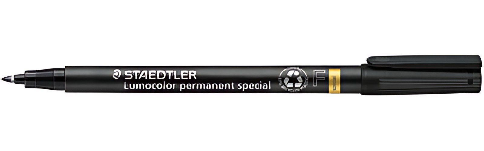 STAEDTLER Marqueur permanent 319F Lumocolor spécial, noir