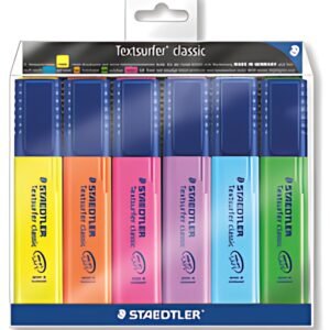 STAEDTLER Surligneur "Textsurfer Classic", étui de 6