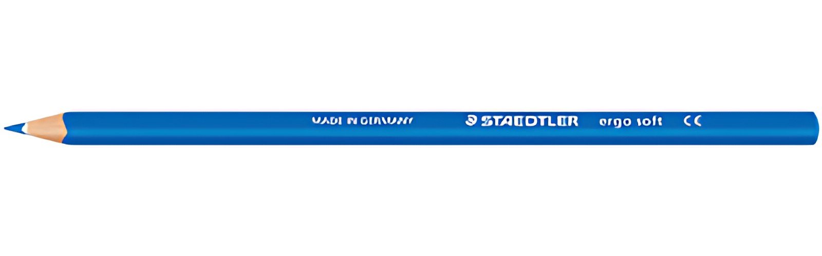 STAEDTLER Crayon de couleur ergosoft, bleu