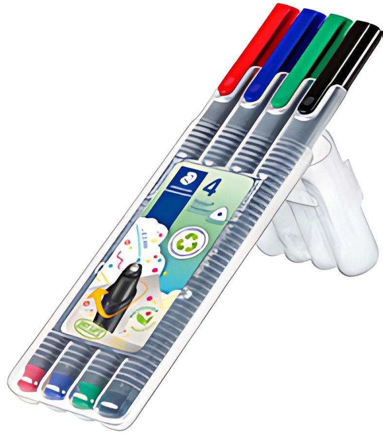 STAEDTLER Fineliner triplus, étui de 4