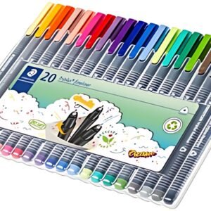 STAEDTLER Fineliner triplus, étui de 20
