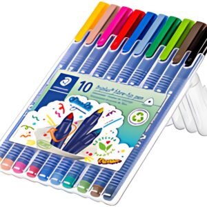 STAEDTLER Feutres triplus, étui de 10