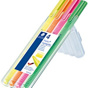 STAEDTLER Surligneur "triplus textsurfer", étui de 4