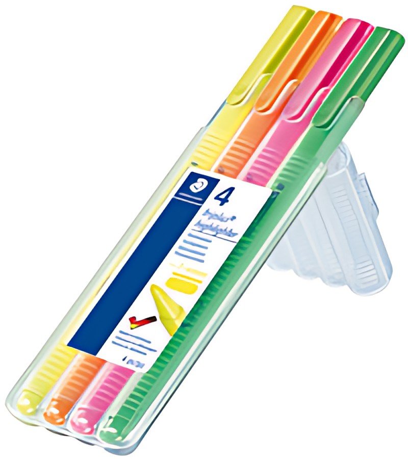 STAEDTLER Surligneur "triplus textsurfer", étui de 4