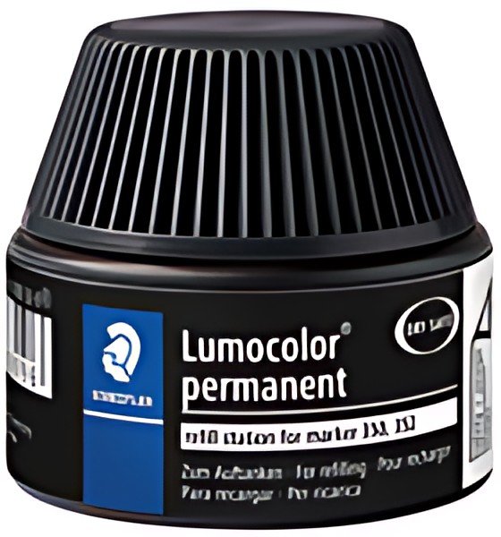 STAEDTLER Flacon de recharge Lumocolor 488 50, noir