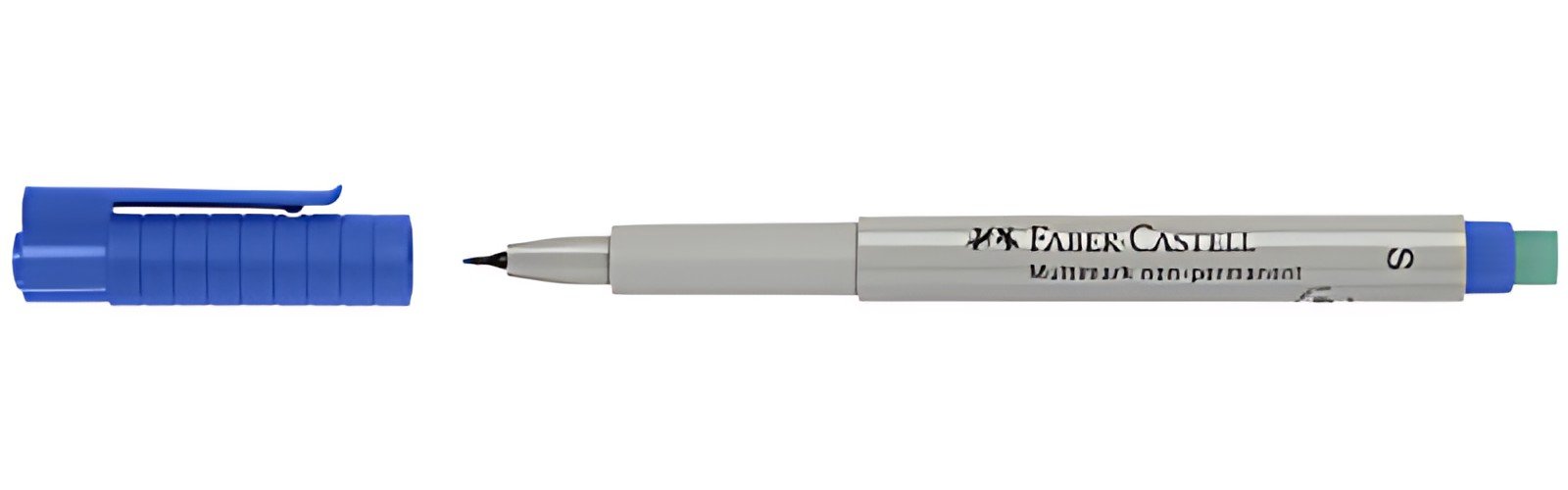 FABER-CASTELL Marqueur NonPermanent MULTIMARK S, bleu