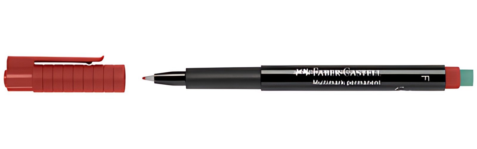 FABER-CASTELL Marqueur permanent MULTIMARK M, rouge