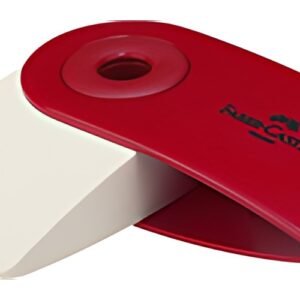 FABER-CASTELL Gomme en plastique "SLEEVE MINI", rouge / bleu