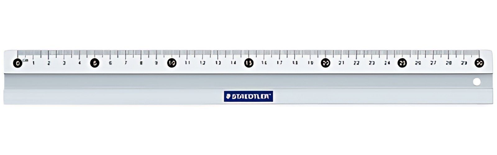 STAEDTLER Règle en métal, en aluminium, 300 mm