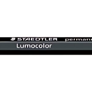 STAEDTLER Craie Lumocolor permanent omnigraph, bleu