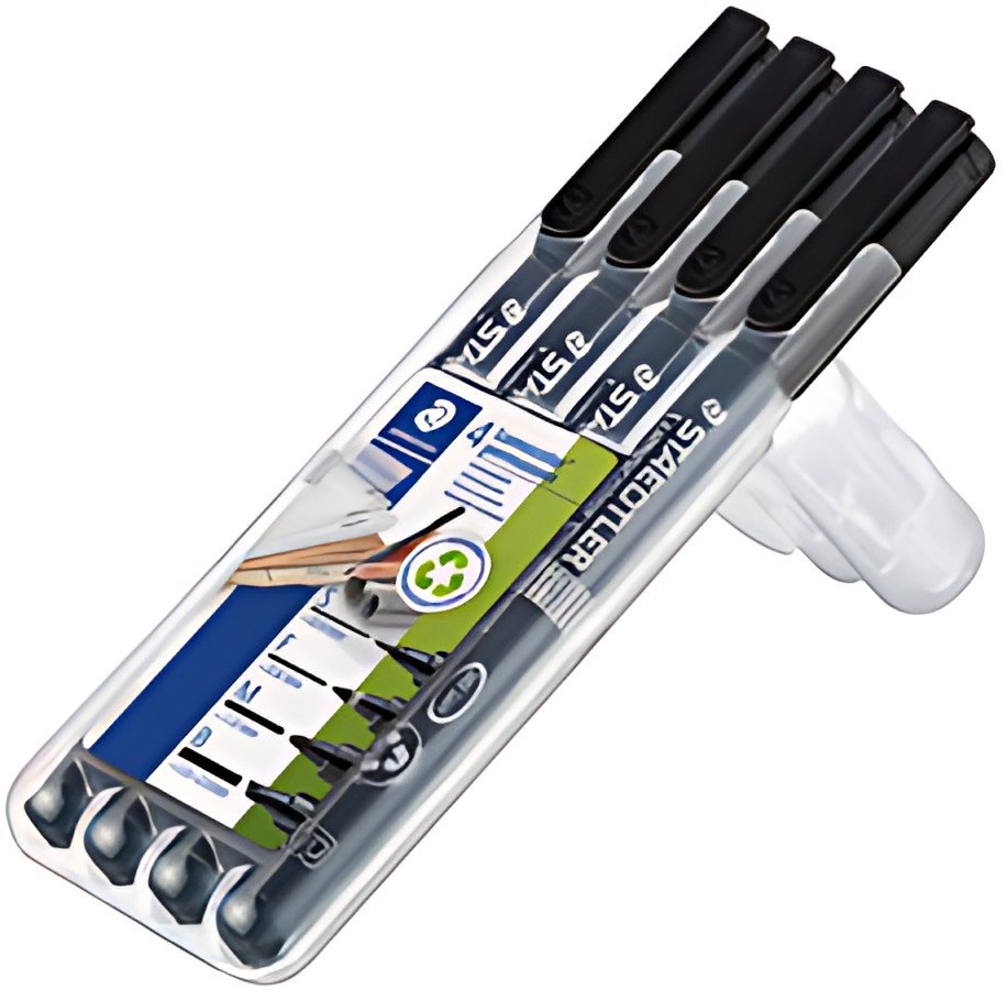 STAEDTLER Lumocolor Marqueur permanent 313S/318F/317M/314B