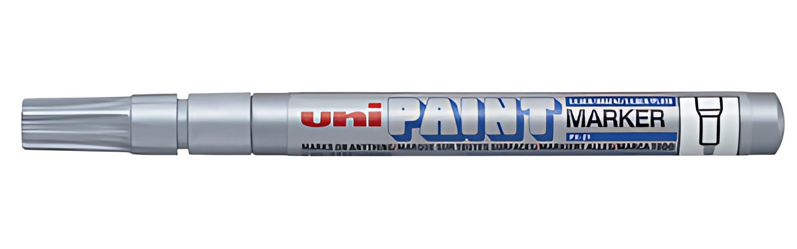 uni-ball Marqueur permanent PAINT PX21, argent