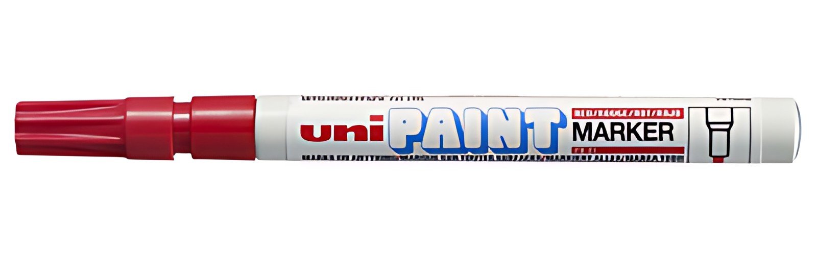 uni-ball Marqueur permanent PAINT PX21, rouge