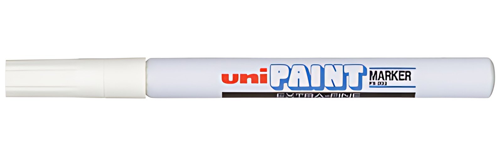 uni-ball Marqueur permanent PAINT MARKER PX203, blanc