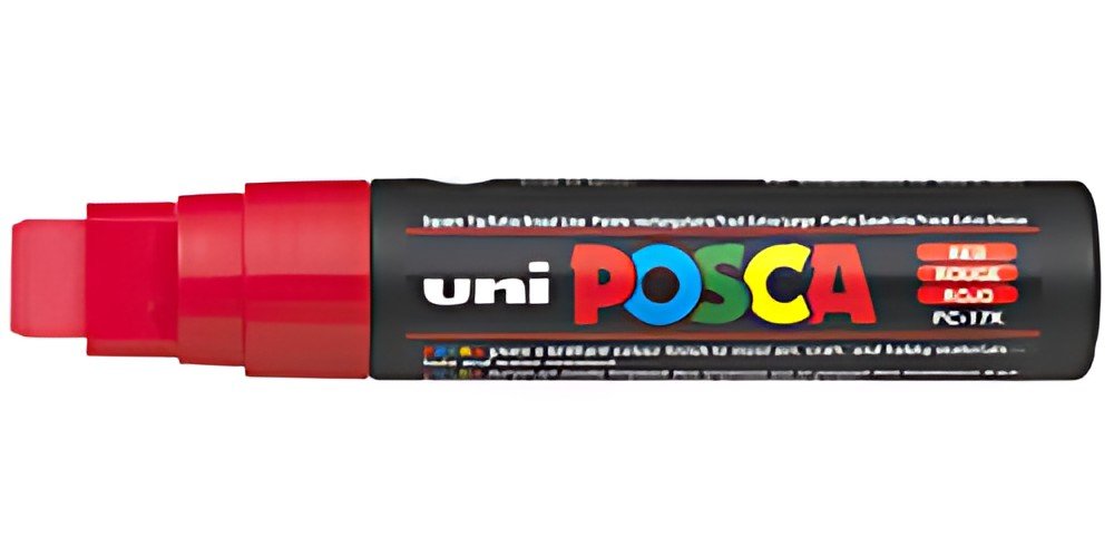 POSCA Marqueur à pigment PC-17K, rouge