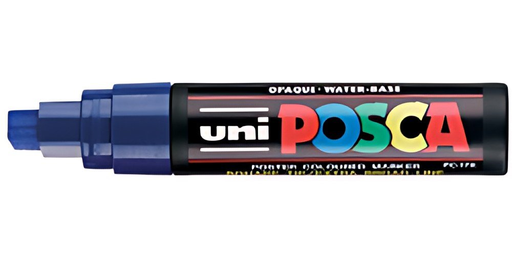 POSCA Marqueur à pigment PC-17K, bleu foncé