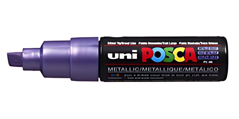 POSCA Marqueur à pigment PC-8K, violet métallique