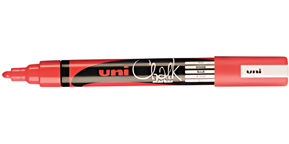 uni-ball Marqueur craie Chalk marker PWE5M, bleu clair