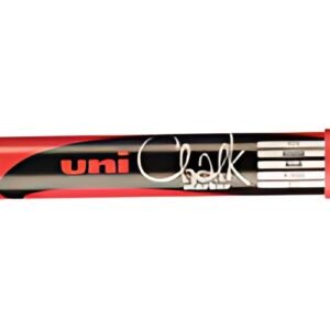 uni-ball Marqueur craie Chalk marker PWE5M, rouge