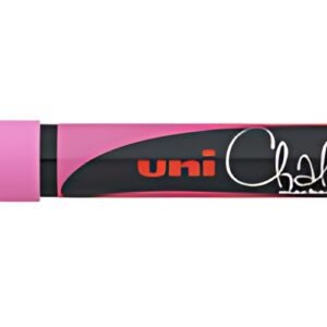 uni-ball Marqueur craie Chalk marker PWE5M, rose fluo