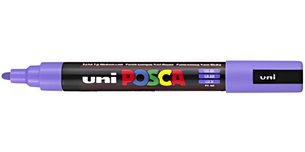 POSCA Marqueur à pigment PC-5M, lilas