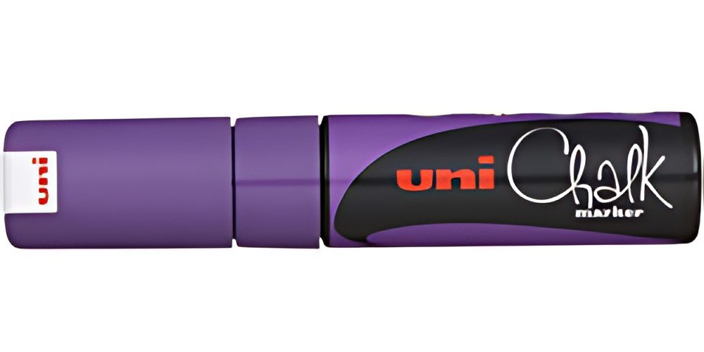 uni-ball Marqueur craie Chalk marker PWE8K, violet