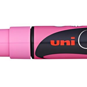 uni-ball Marqueur craie Chalk marker PWE8K, rose fluo