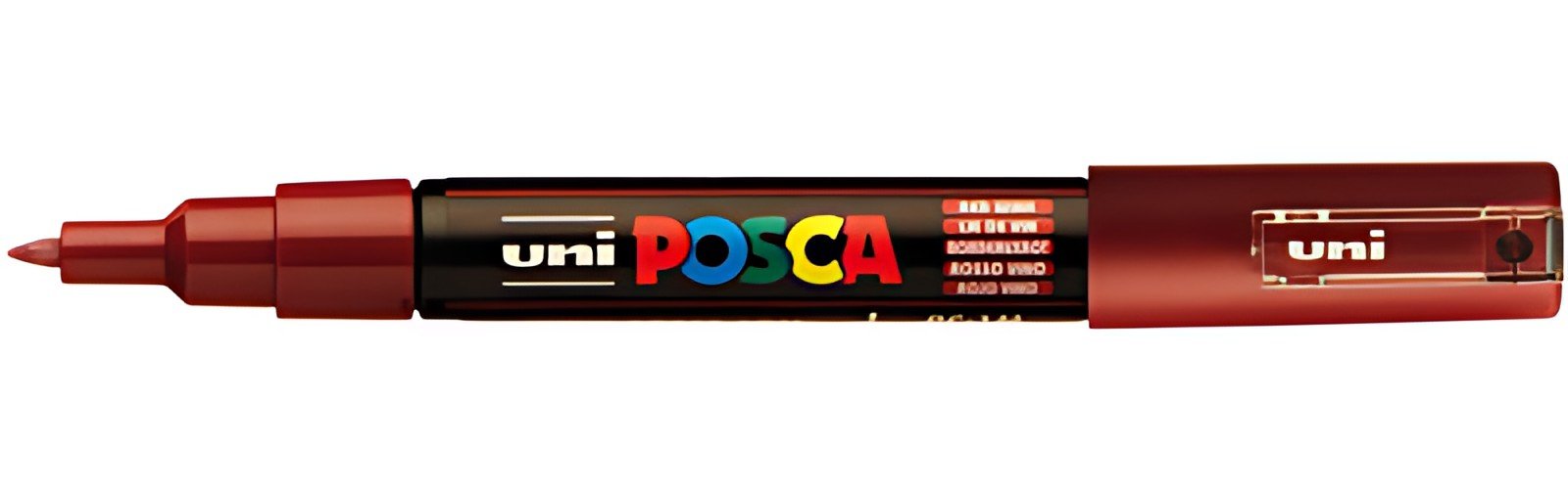 POSCA Marqueur à pigment PC-1MC, lie de vin