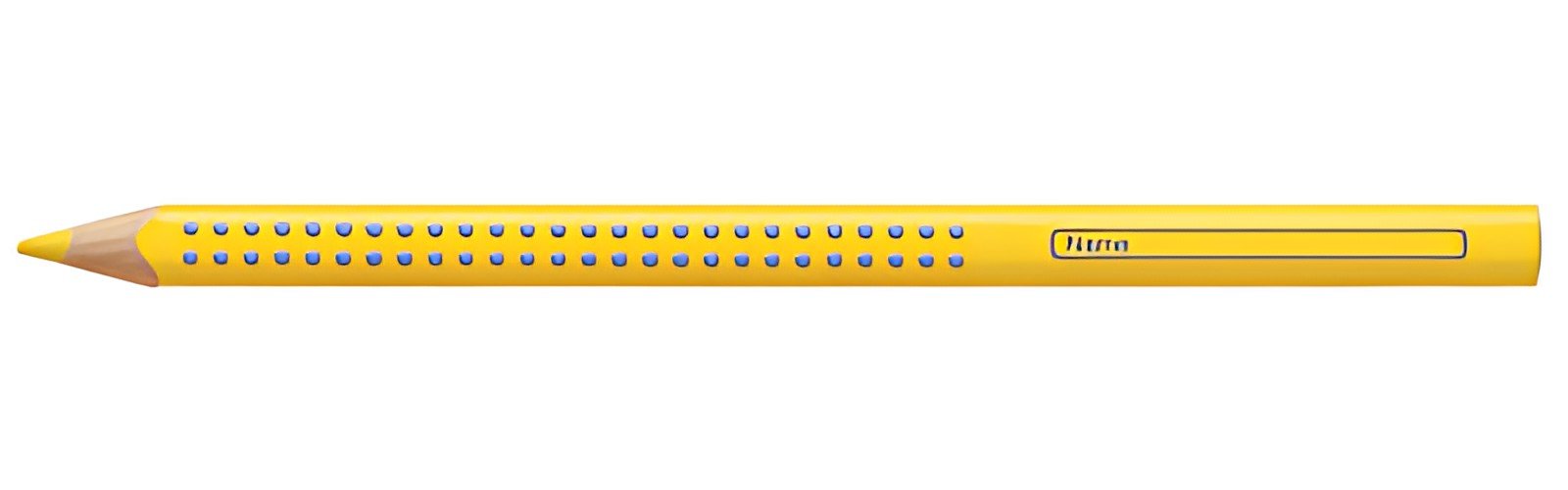 FABER-CASTELL Crayons couleur JUMBO GRIP, jaune citrouille