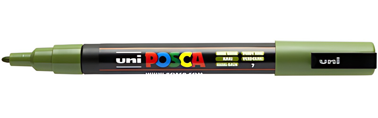 POSCA Marqueur à pigment PC-3M, vert kaki