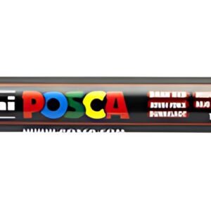 POSCA Marqueur à pigment PC-3M, rouge foncé