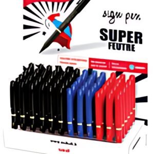 uni-ball Stylo feutre SIGN PEN MYT7, présentoir de 100