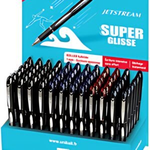 uni-ball Stylo roller encre JETSTREAM SX210,présentoir de 72