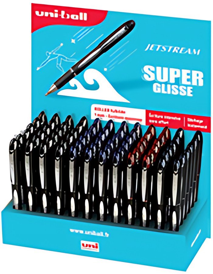 uni-ball Stylo roller encre JETSTREAM SX210,présentoir de 72