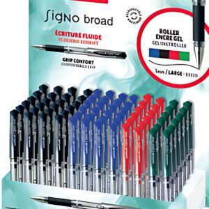 uni-ball Stylo encre gel SIGNO broad UM153C, présentoir