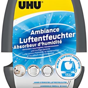 UHU Absorbeur d'humidité Ambiance, 100 g, anthracite