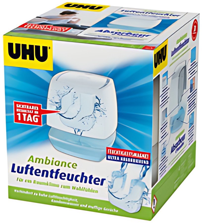 UHU Absorbeur d'humidité Ambiance, 450 g, blanc