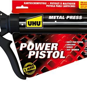 UHU pistolet à mastic POWER PISTOL, noir