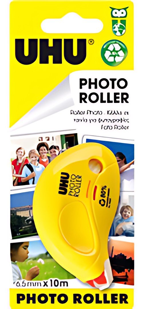 UHU Roller de colle photo roller, (l)6,5 mm x (L)9,5 m