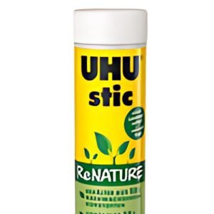 UHU Bâton de colle stic ReNature, sans solvants, 21 g, tube